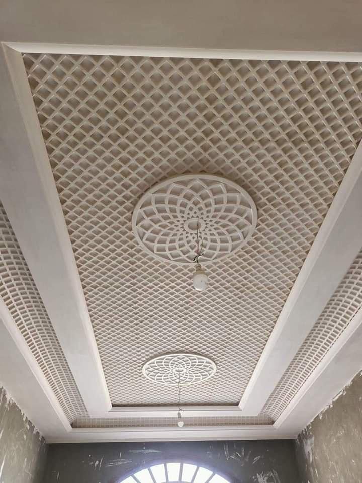 Gypsum false ceiling work